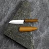 Kanetsune 420j2 Nożyk Z Drewnianą Pochwą 10,5 Cm